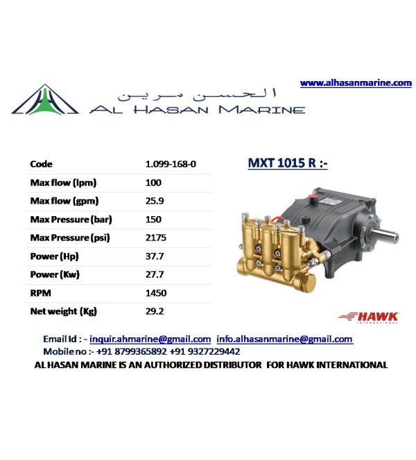 MXT 1015 R 100 LPM 150 BAR 