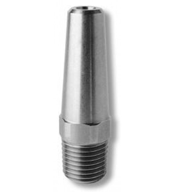 Extended stainless steel nozzle 