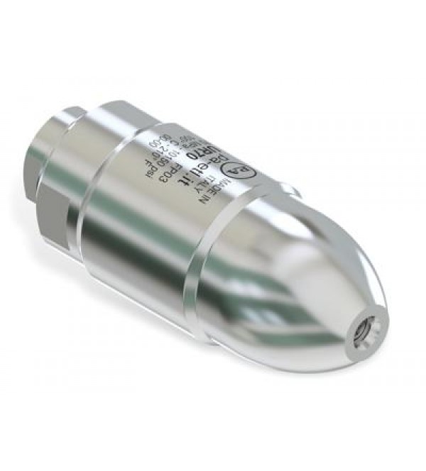 UR70 - Stainless steel rotating nozzle G1 / 4 F --70 MPa